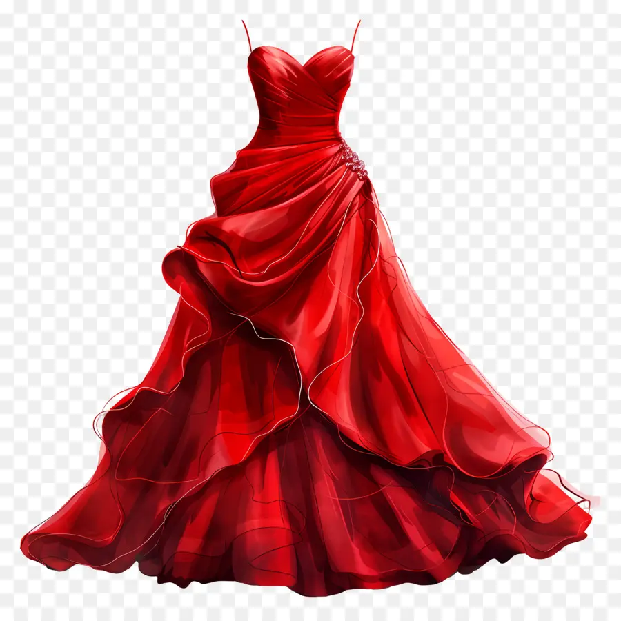 สีแดงชุดแต่งงาน，ชุดทางการสีแดง PNG