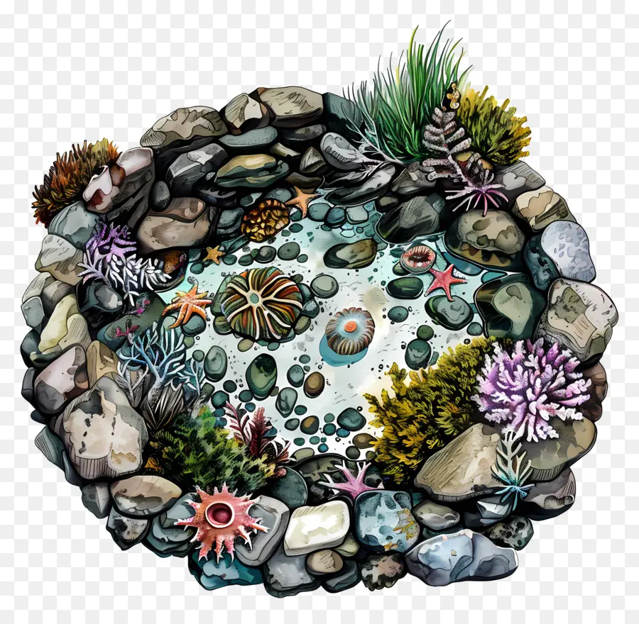 Tidepool，แนวปะการัง PNG