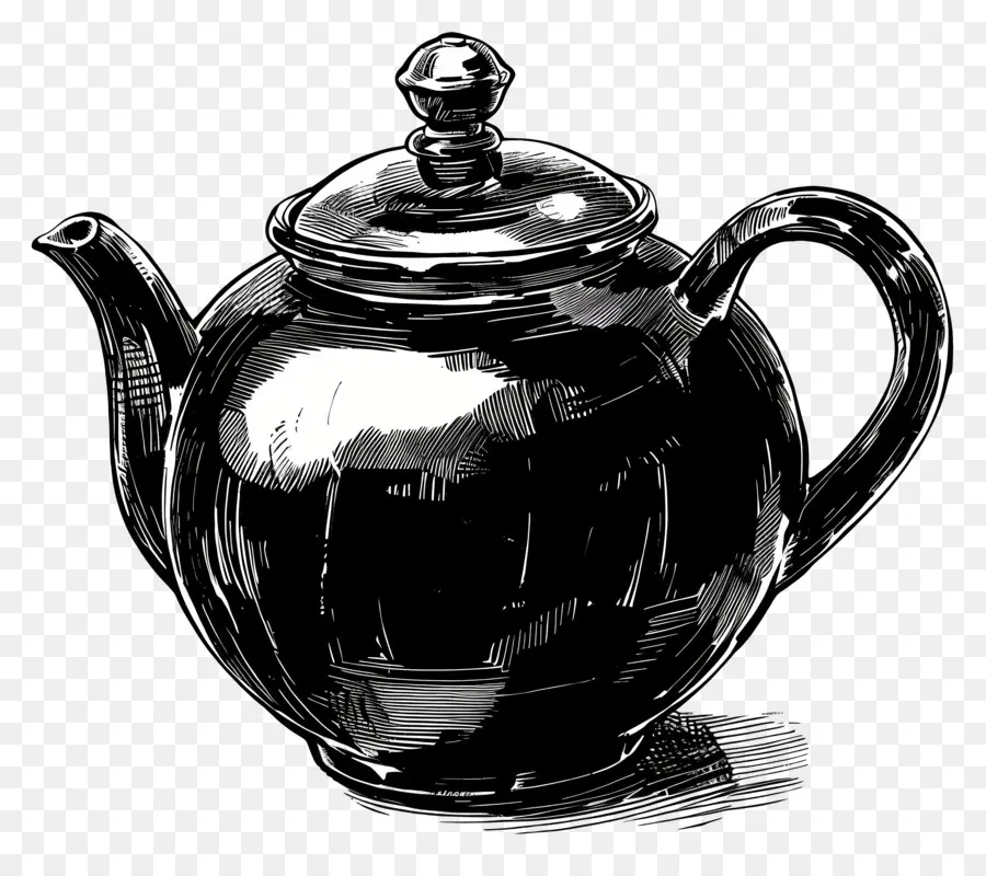 ชา，กาน้ำชา PNG