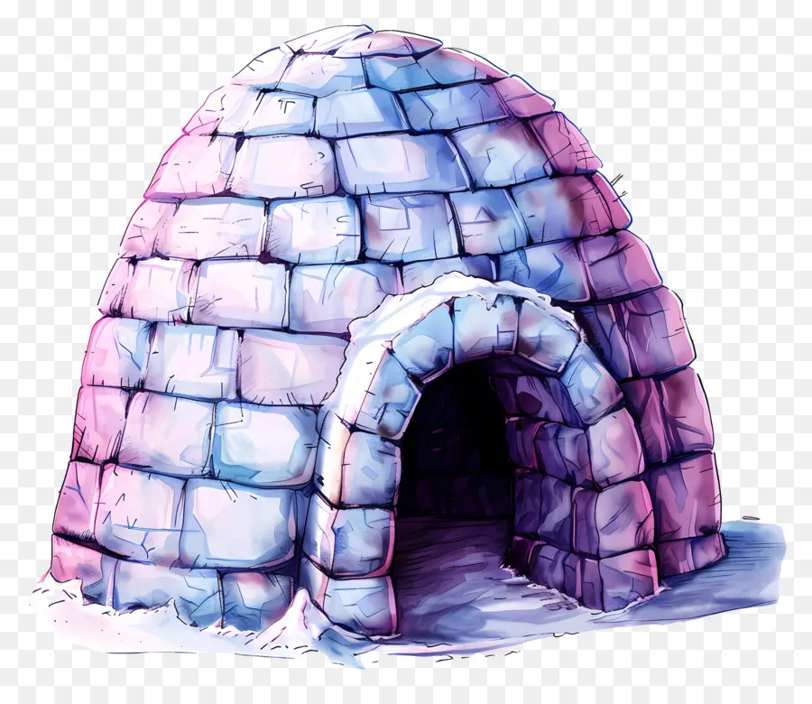 Igloo，หิมะ PNG