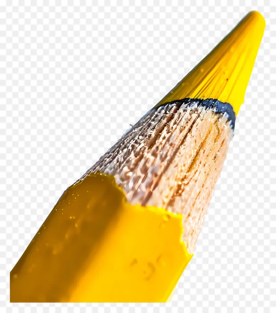 ดินสอ，ดินสอสีเหลือง PNG
