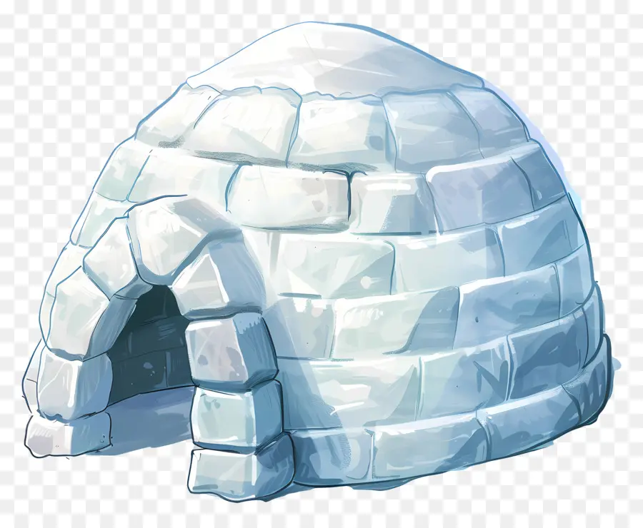 Igloo，หิมะ PNG