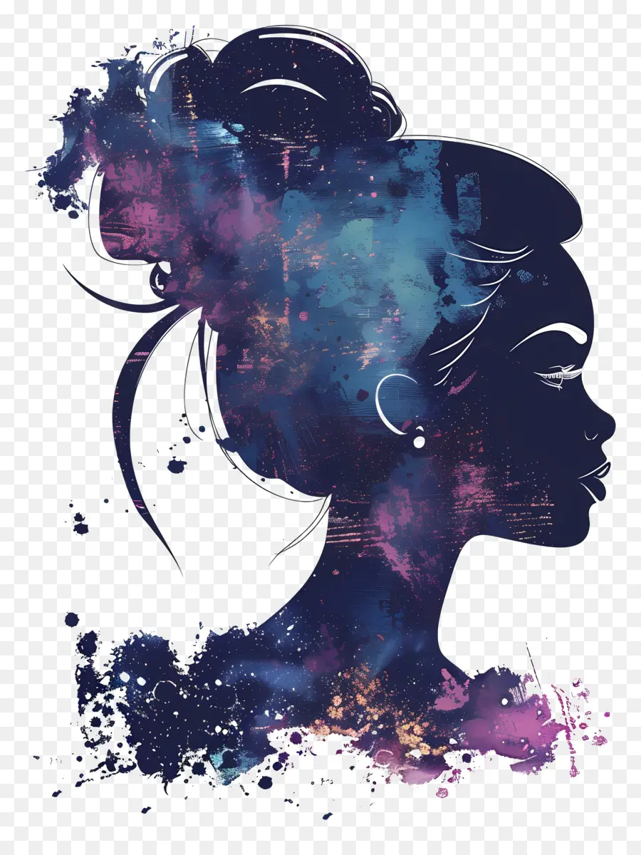 Barbie Head Silhouette，ภาพเงาของผู้หญิง PNG