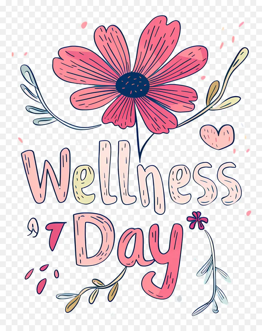 Global Wellness Day，ดอกไม้ PNG