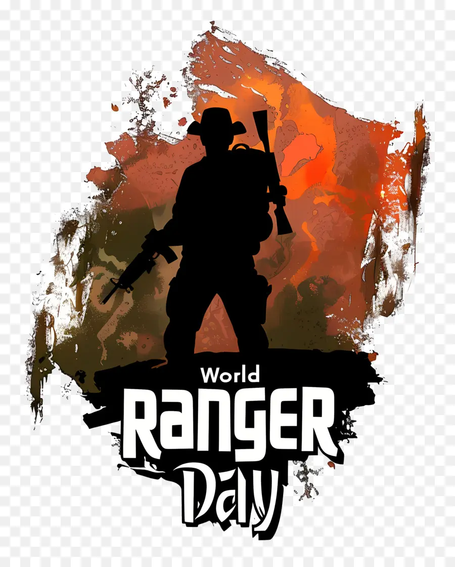 World Ranger Day，ภาพเงาของแรนเจอร์ PNG