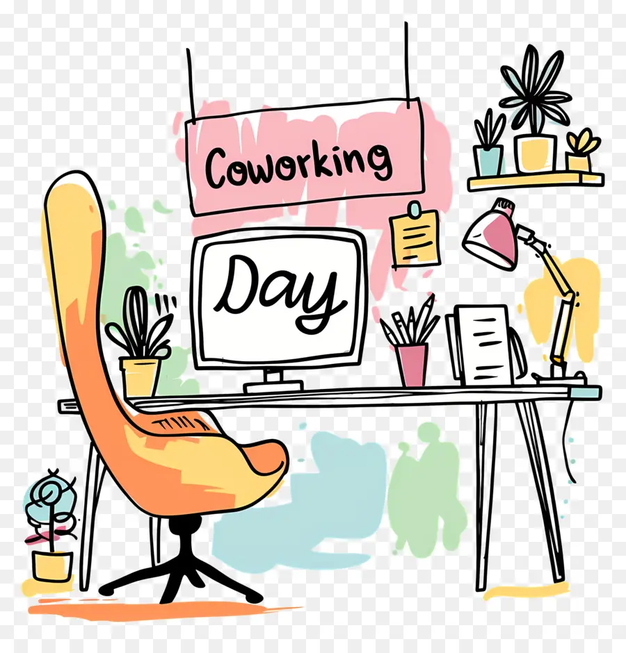 วัน Coworking ระหว่างประเทศ，โต๊ะทำงานร่วมกัน PNG