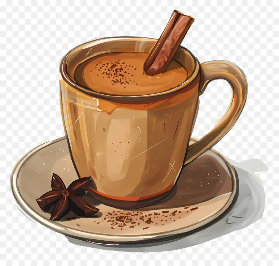 Masala Chai，ลาเต้ PNG