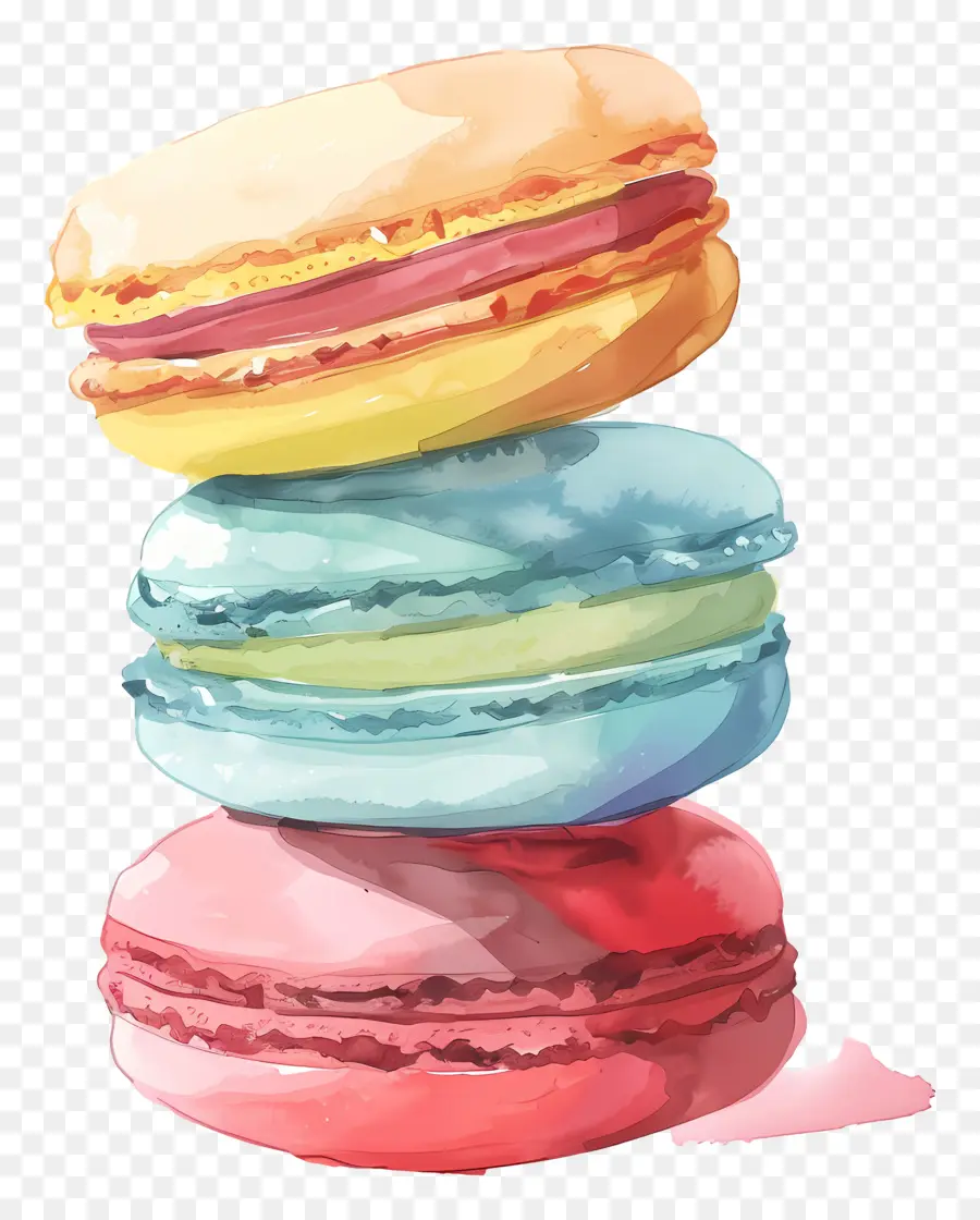 Macarons，ขนม PNG