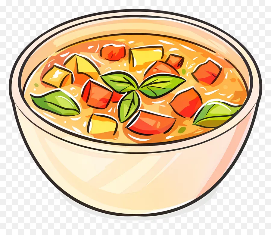 Minestrone，ซุป PNG