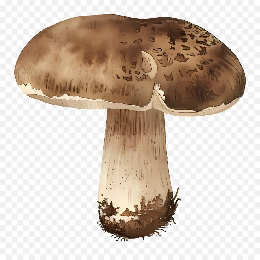 เห็ด Shiitake，เห็ดสีน้ำตาล PNG