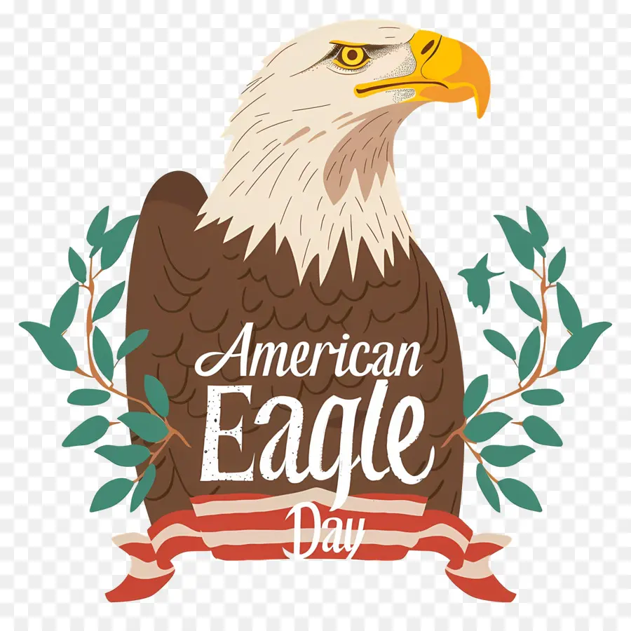 American Eagle Day，นกอินทรีหัวล้าน PNG