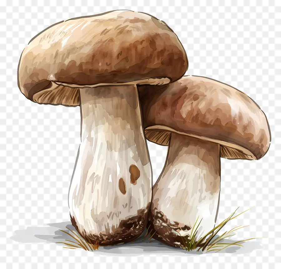 เห็ด Porcini，เห็ดสีเหลือง PNG