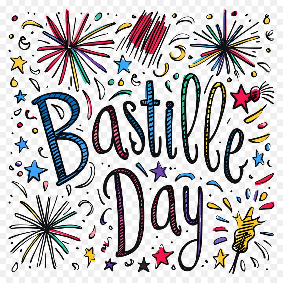 วัน Bastille，ดอกไม้ไฟ PNG