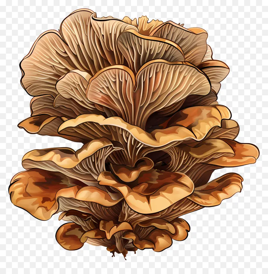 เห็ด Maitake，เห็ด PNG