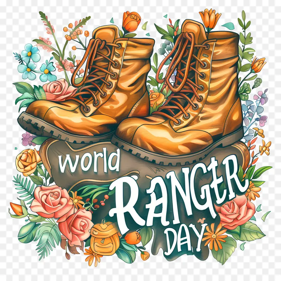 World Ranger Day，รองเท้าบูทแรนเจอร์ PNG