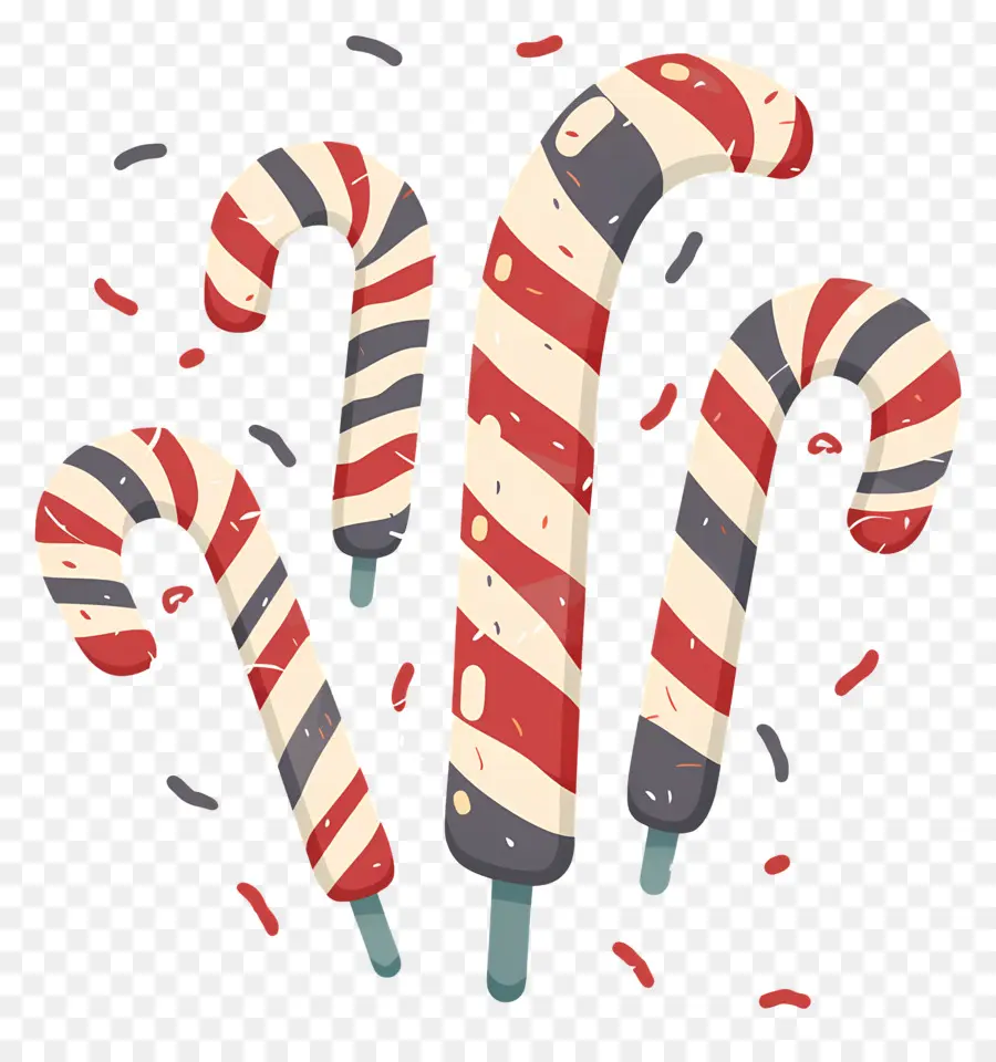 Candy Canes，ลาย PNG