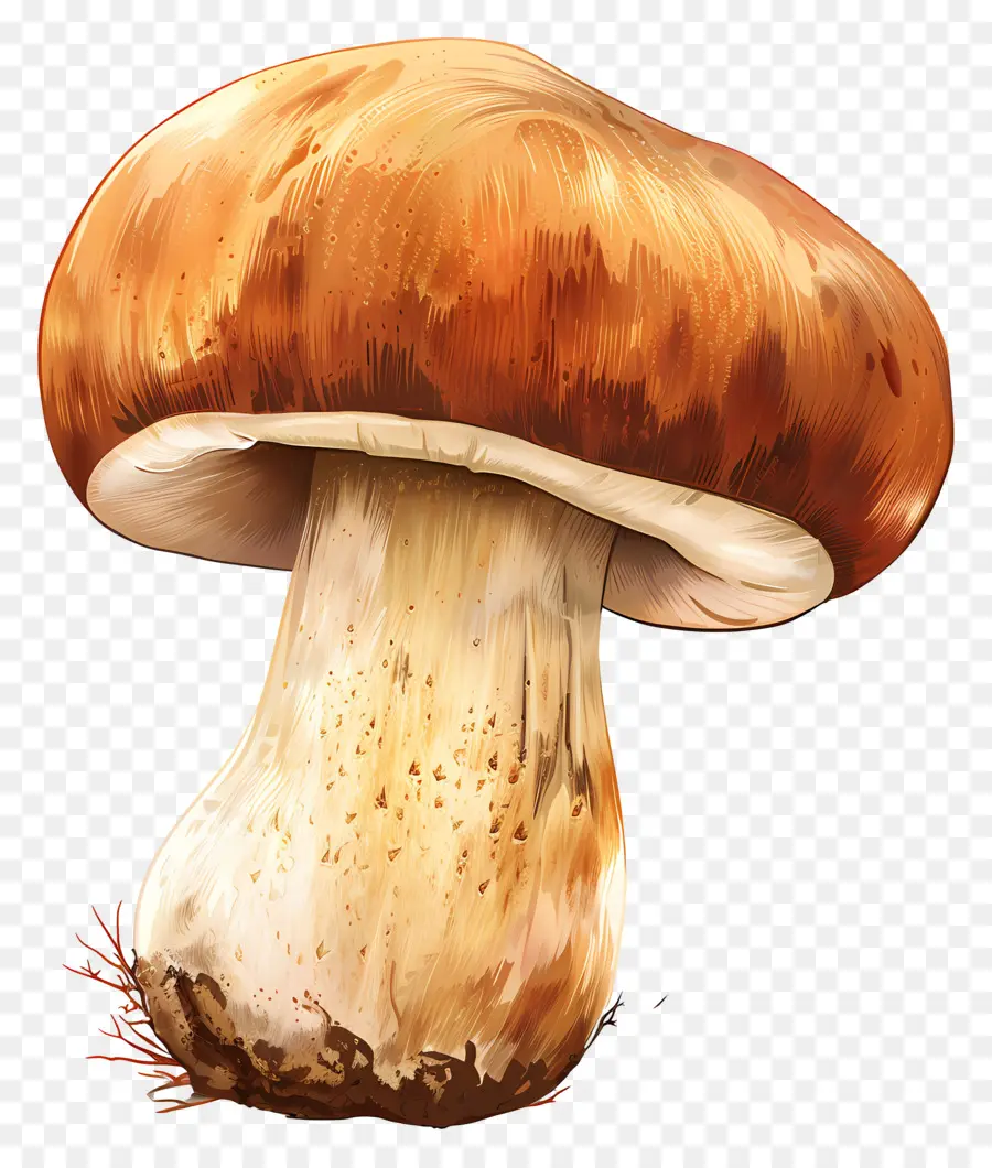 เห็ด Boletus，เห็ดสีน้ำตาล PNG