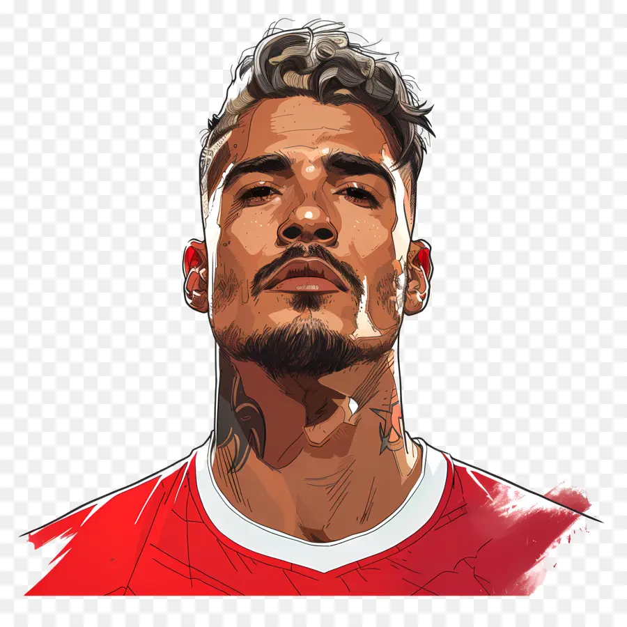 Paolo Guerrero，ผู้ชายในเสื้อแดง PNG