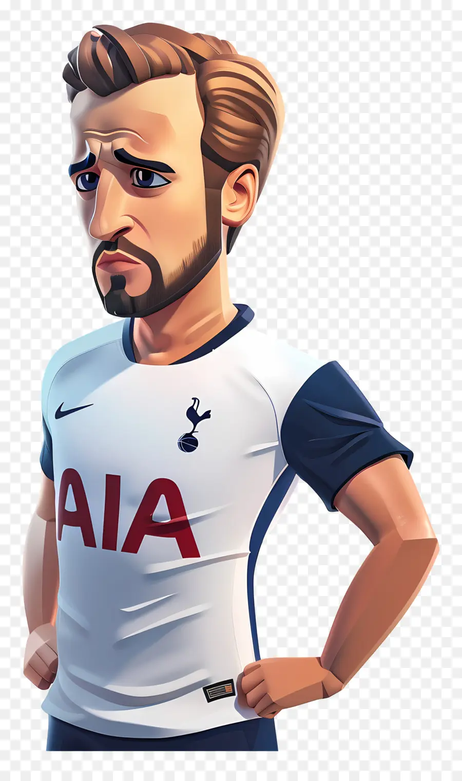 Harry Kane，นักฟุตบอลการ์ตูน PNG