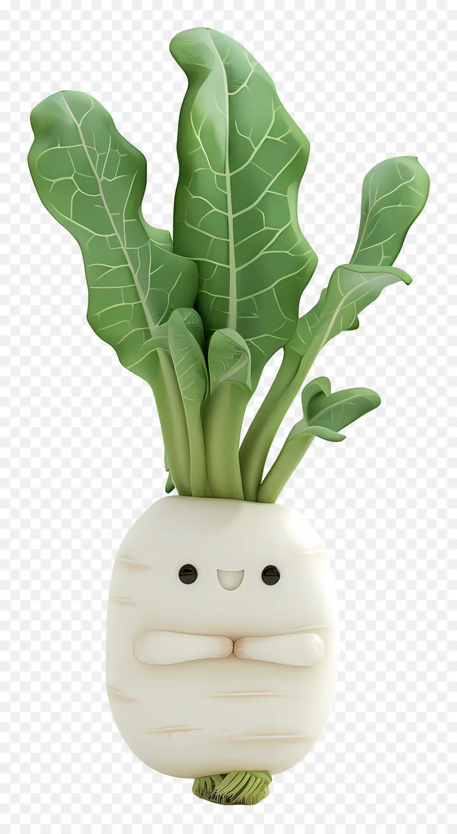 Daikon หัวไชเท้า，หัวไชเท้าน่ารัก PNG