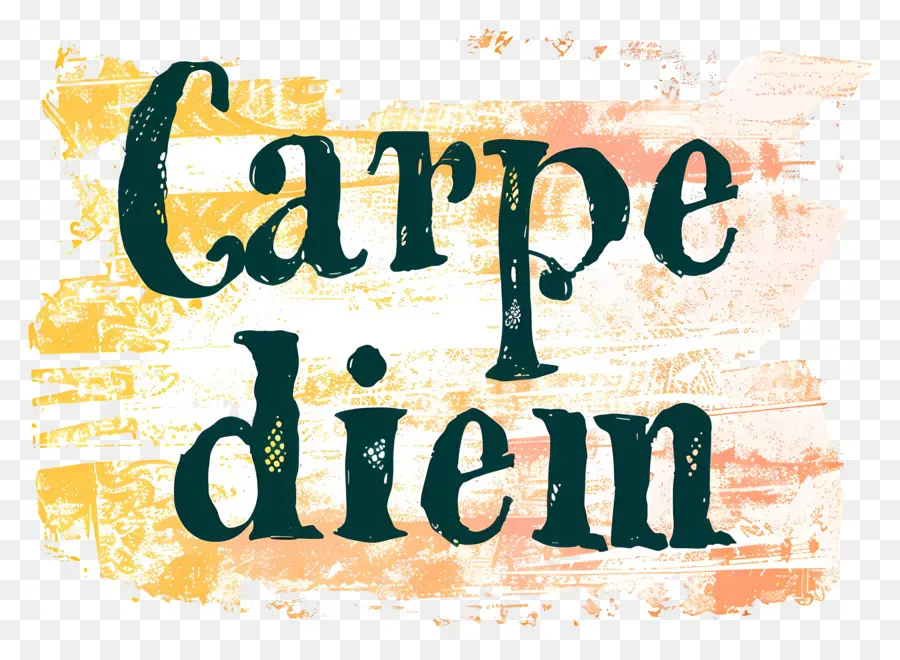 คาร์ป Diem，Carpe Diem Text PNG