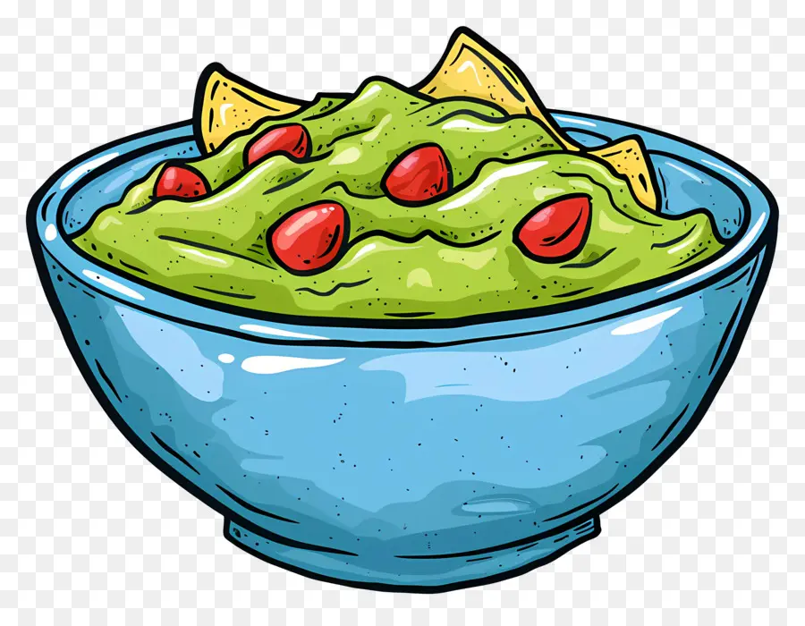 Guacamole，ชาม PNG