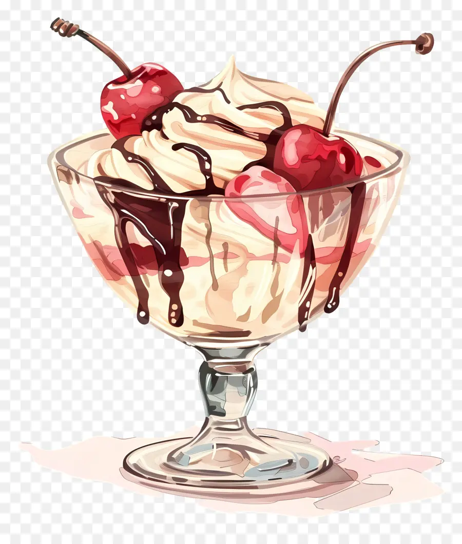 ไอศกรีม Sundae，ซันเดย์ PNG