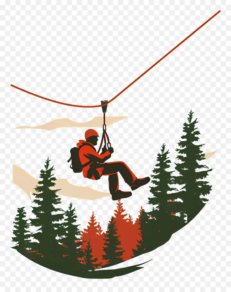 ซับใน，Zipline PNG