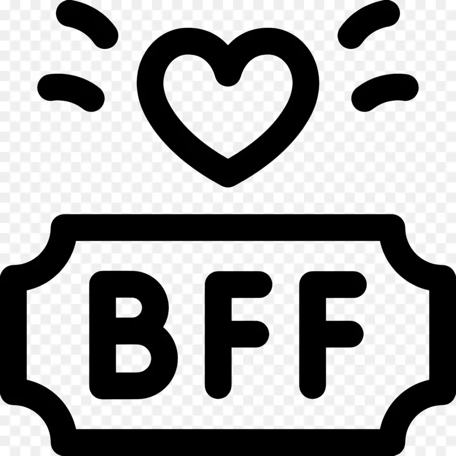 Bff，มิตรภาพ PNG