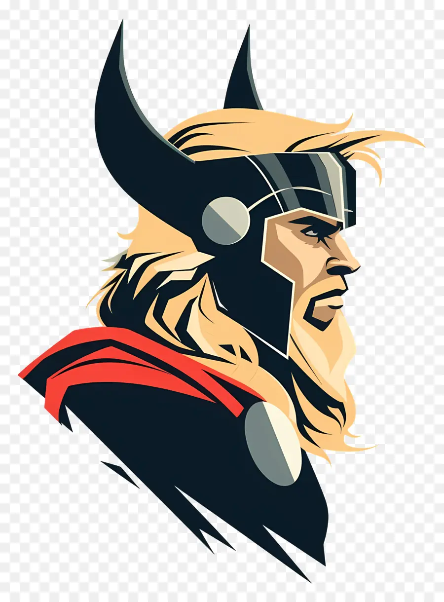 Thor Head，ธ อร์ PNG