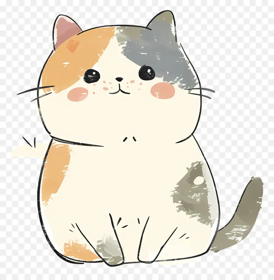 Doodle Cat，แมว PNG