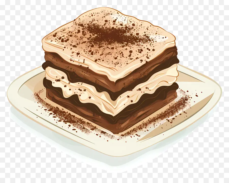 Tiramisu，ขนม PNG