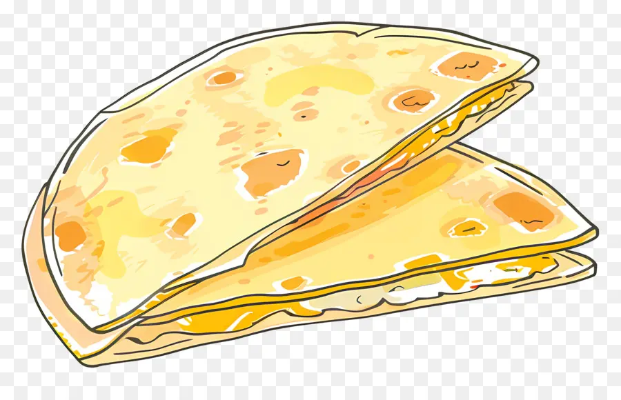 Quesadilla，ทาโก้ PNG