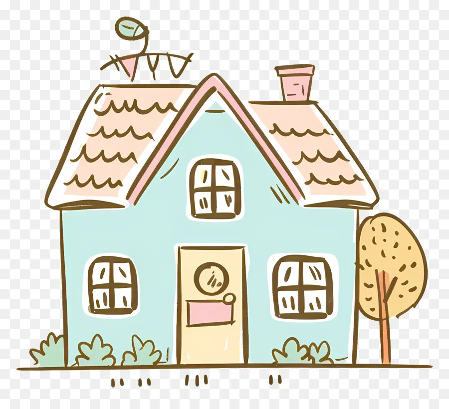 Doodle House，บ้าน PNG