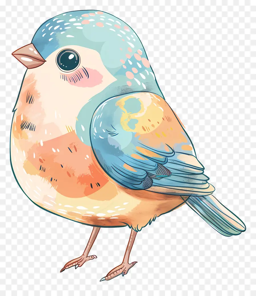 Doodle Bird，นก PNG