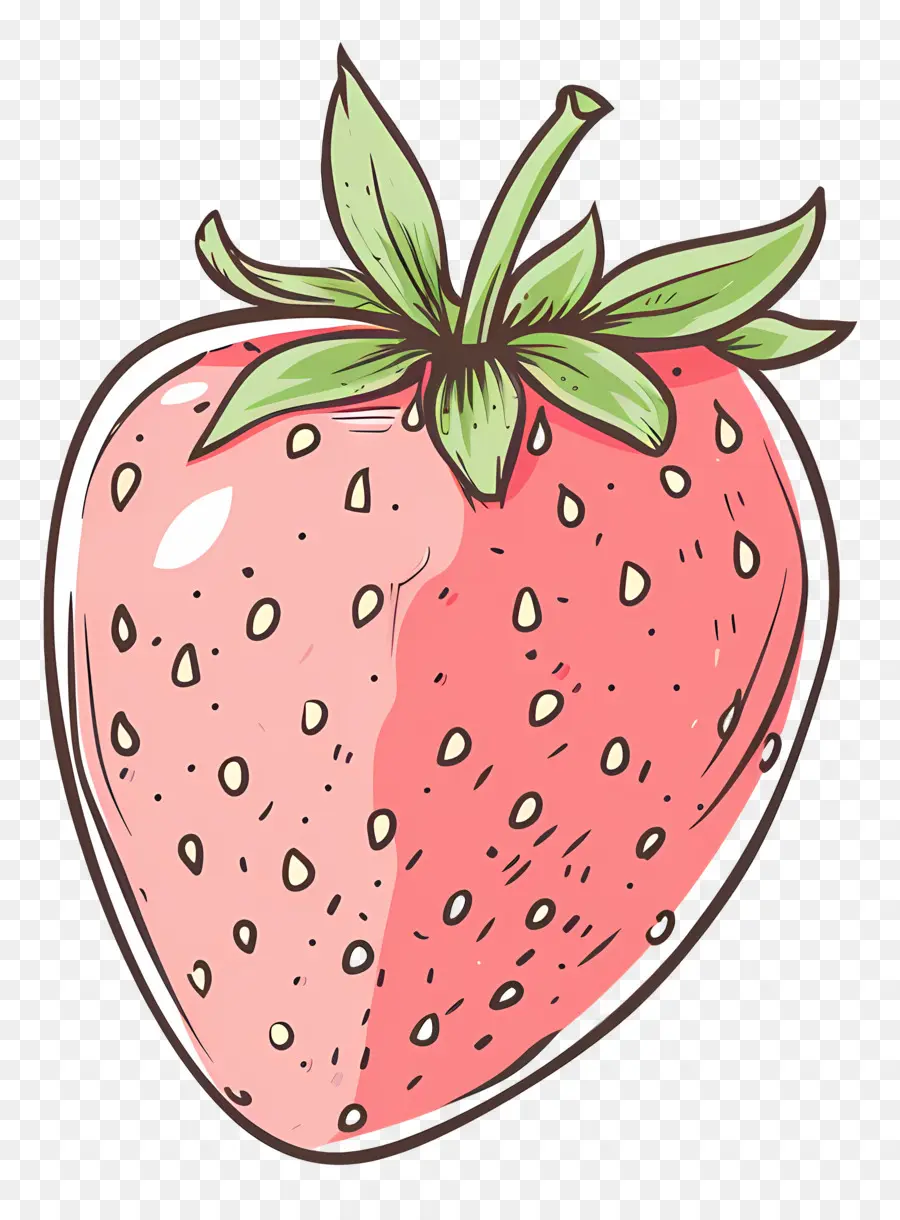 Doodle Strawberry，สตรอเบอร์รี่ PNG