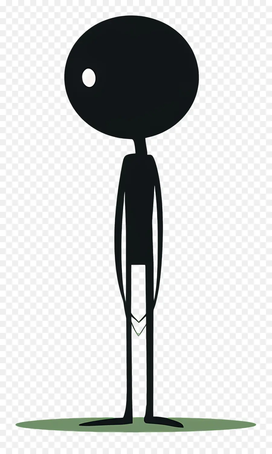 รูปปั้น，Sad Stick Figure PNG