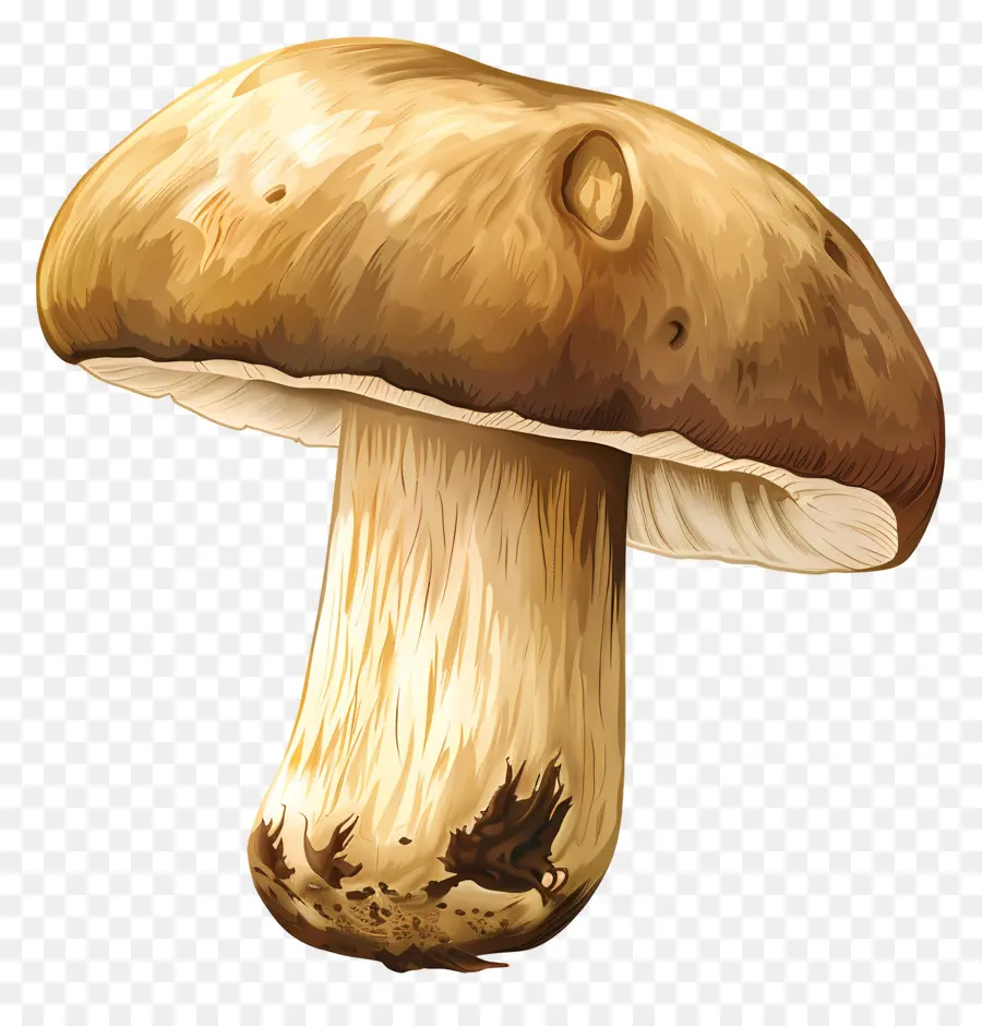 เห็ด Porcini，เห็ดสีเหลือง PNG