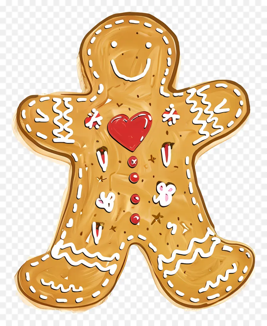 คริสมาสต์ Gingerbread，Gingerbread ชาย PNG