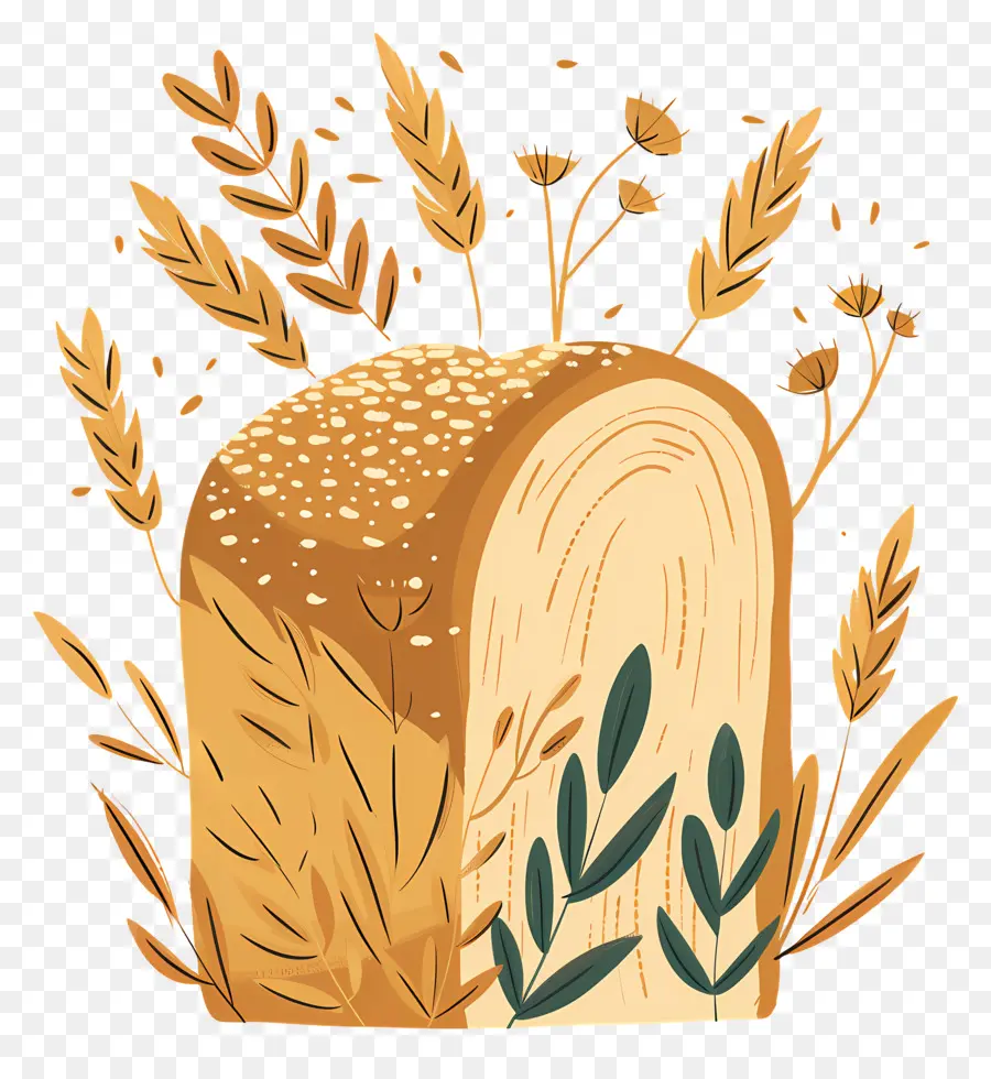 Lammas Loaf，ก้อนขนมปัง PNG