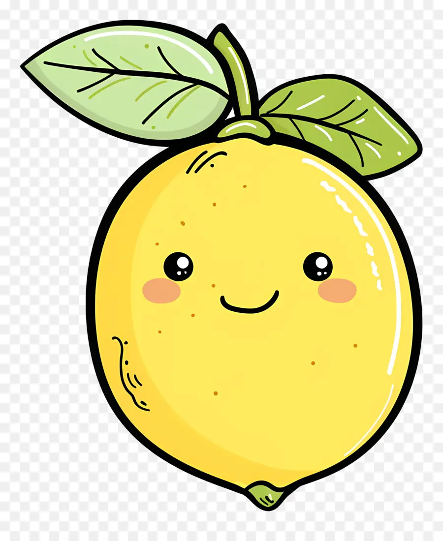 Doodle Lemon，มะนาวน่ารัก PNG