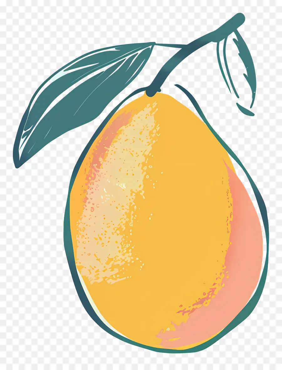 Doodle Mango，มะนาว PNG