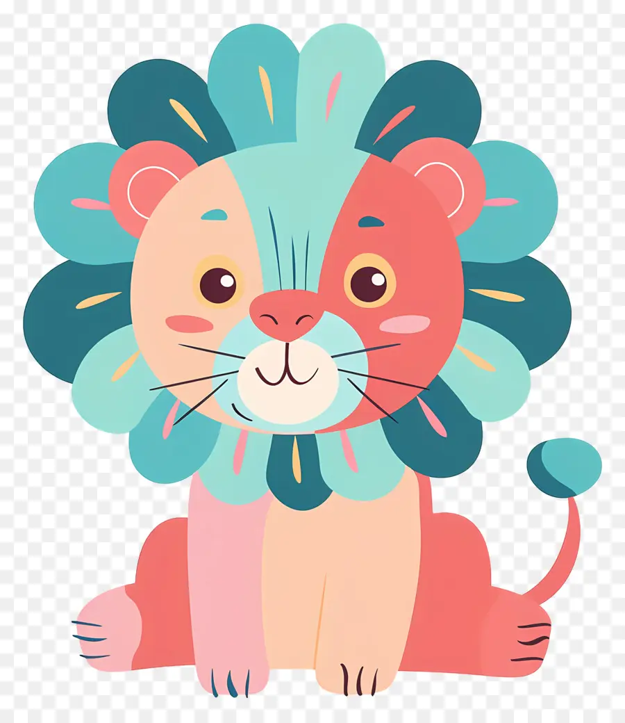 Doodle Lion，สิงโต PNG