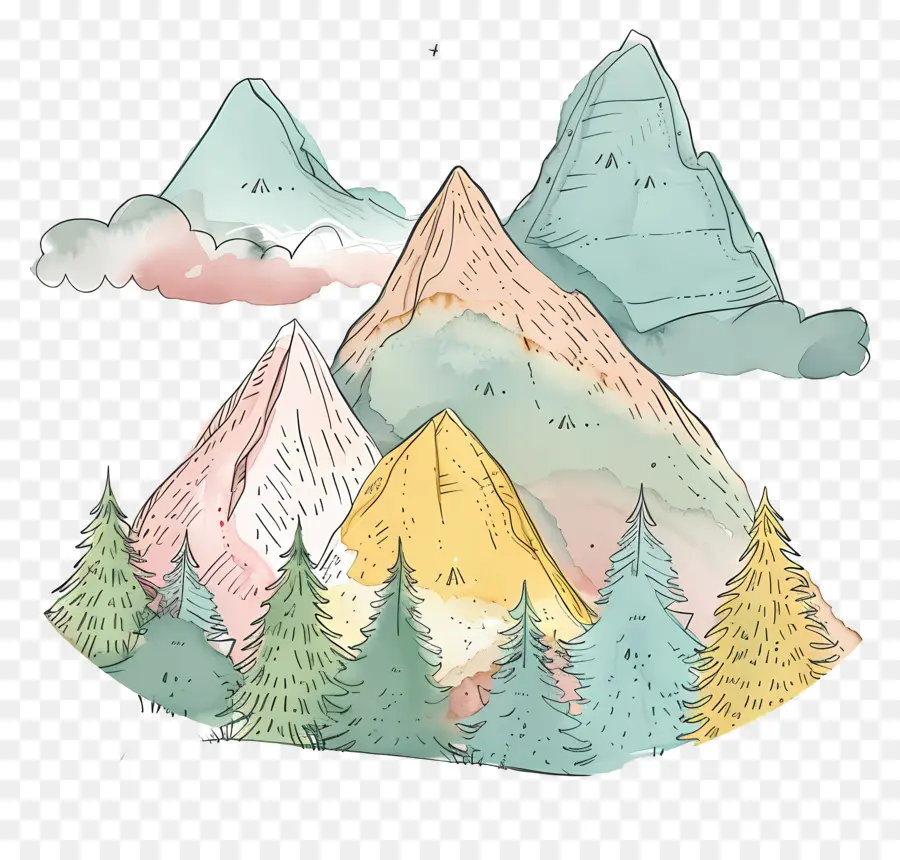 Doodle Mountain，ภูเขา PNG