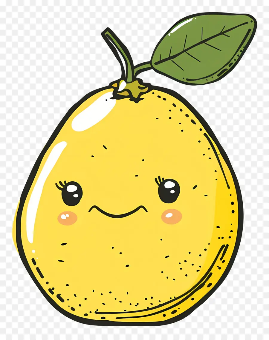 Doodle Lemon，มะนาวน่ารัก PNG