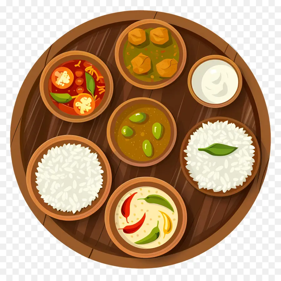 Thali อินเดีย，Thali PNG