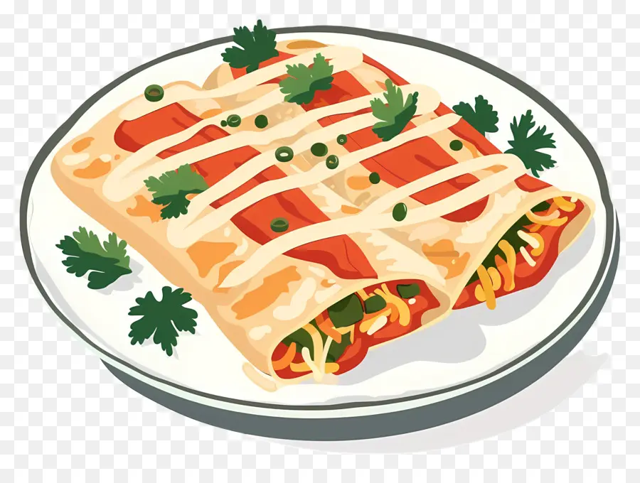 Enchiladas，Enchiladas ยัดไส้ PNG