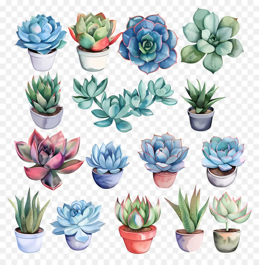 พืชกราม，Succulents PNG