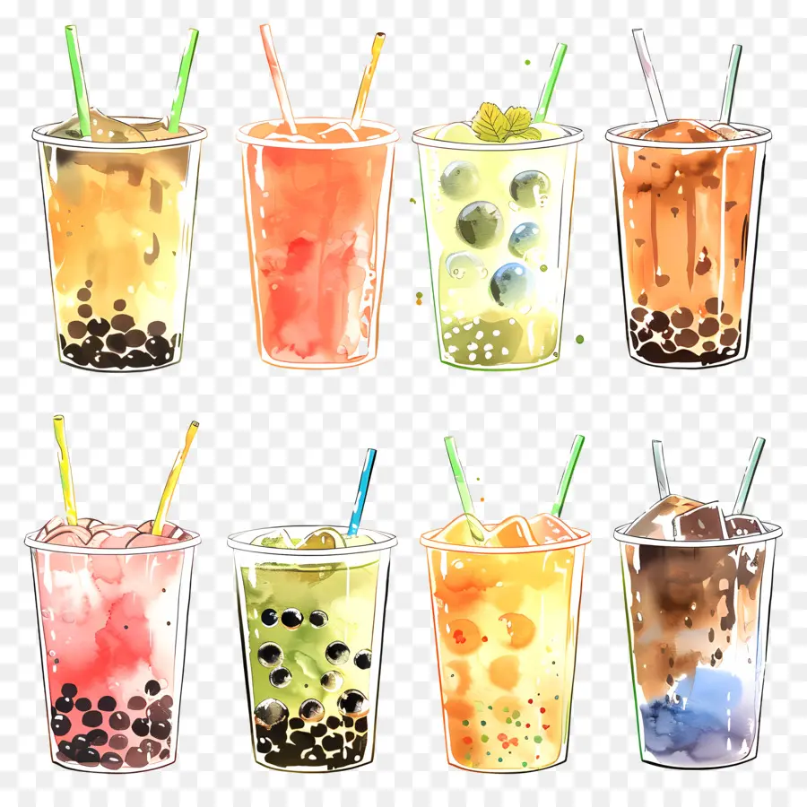 ชาฟอง，Boba PNG