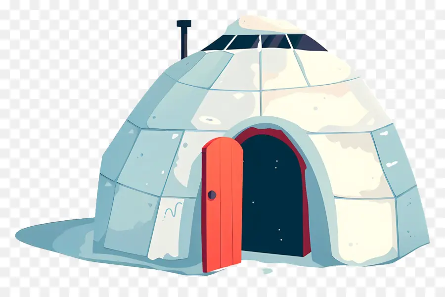 Igloo，หิมะ PNG